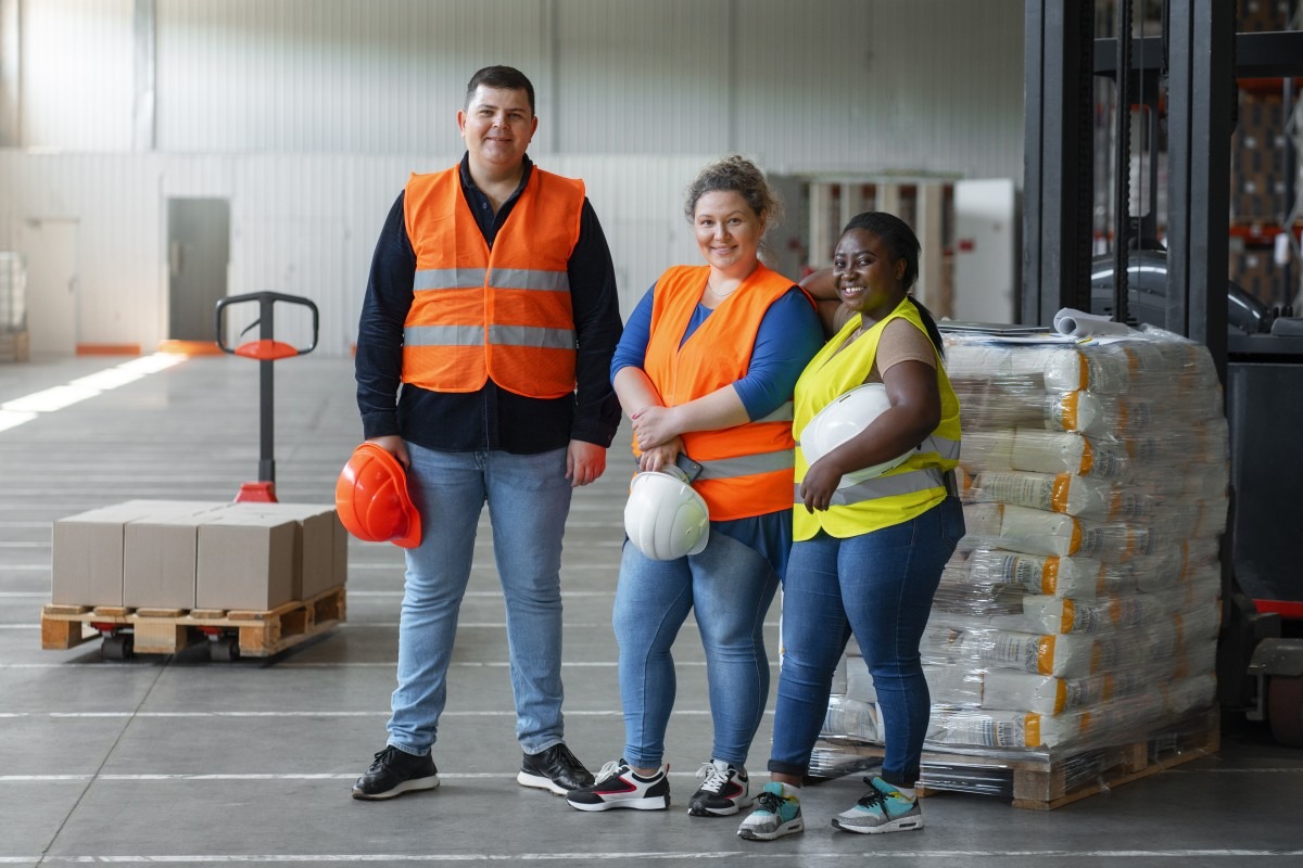 Group of workers