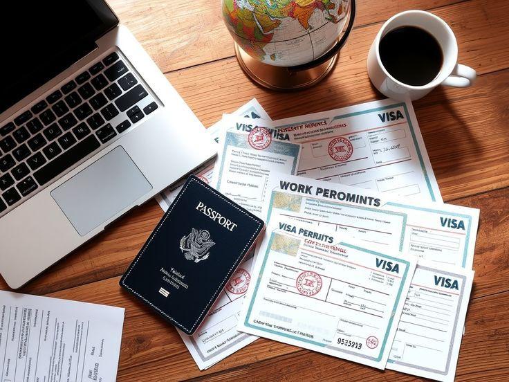 Work permit documentation and immigration compliance for Ghana employment