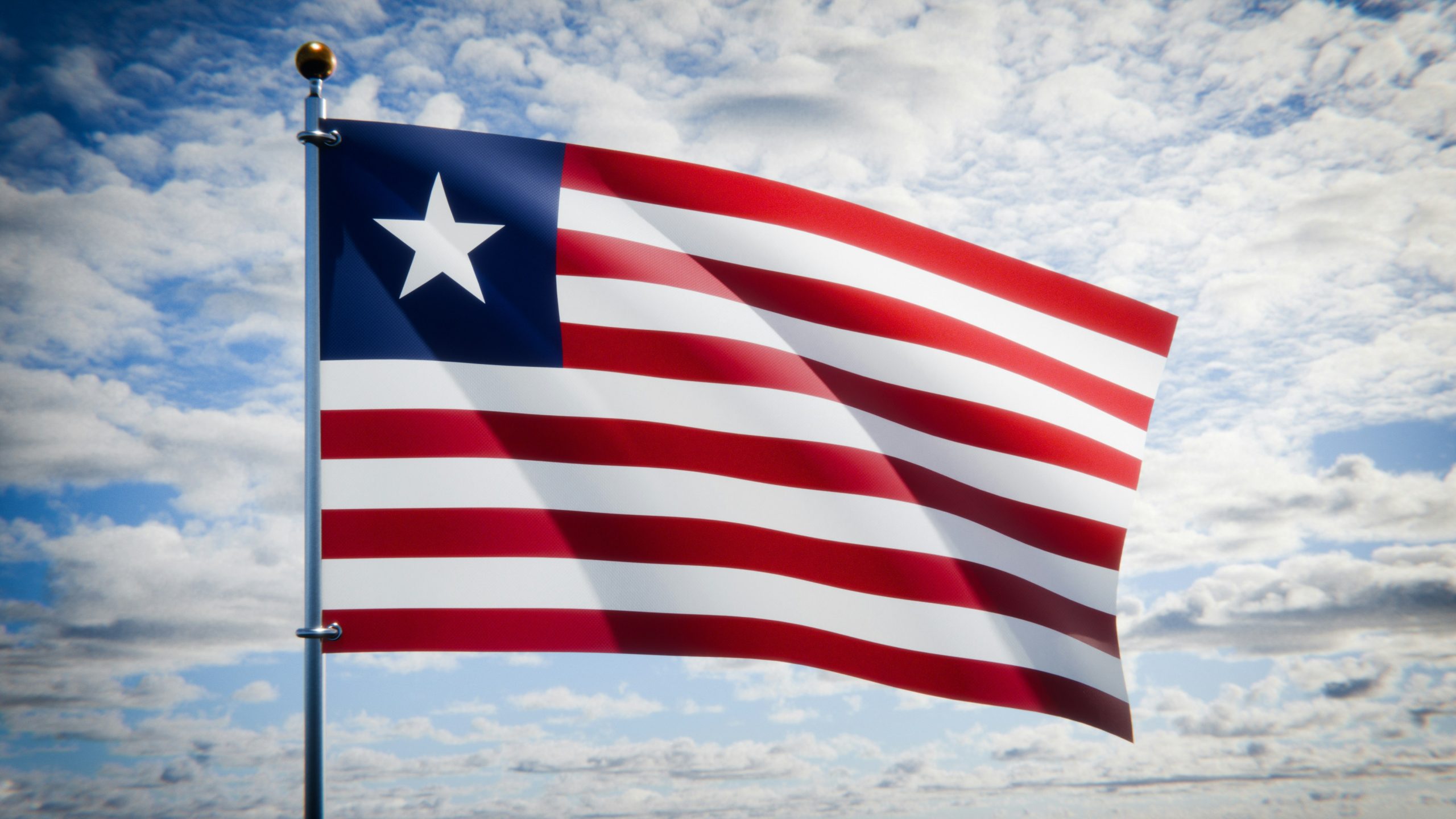 Liberia Flag