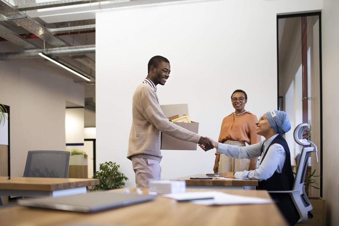 Employee onboarding process in a Ghanaian workplace